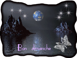 Gif animé Bon dimanche nuit